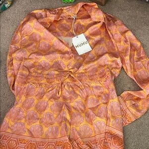 NWT Show Me Your Mumu Silky Shells pajama set